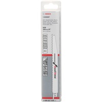 Bosch Lames de scie sabre S 3456 XF Progressor pour bois et métal, 25 pièces, Lame de scie 
