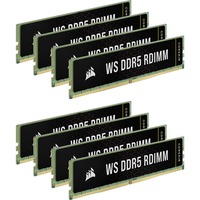 Corsair Octo-Kit de 256 Go DDR5-5600 ECC (8x 32 Go), Mémoire vive Noir, CMA256GX5M8B5600C40, WS, XMP 3.0