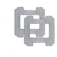 ECOVACS W-CC02-0005 Accessoire et fourniture pour aspirateur Housse pour balai à franges Aspirateur robot, Lingettes nettoyantes Housse pour balai à franges, Aspirateur robot, Gris, Ecovacs, W1 PRO and W1 series, 2 pièce(s)