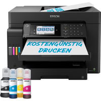 Epson EcoTank ET-16655 Jet d'encre A3 4800 x 1200 DPI 32 ppm Wifi, Imprimante multifonction Noir, Jet d'encre, Impression couleur, 4800 x 1200 DPI, A3, Impression directe, Noir
