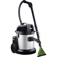 Fakir Deluxe 9800s 22 L Aspirateur réservoir cylindrique Sec&humide 2200 W, Aspirateur sec/humide Argent/Noir, 2200 W, Aspirateur réservoir cylindrique, Sec&humide, 22 L, Noir, Argent