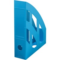 Herlitz 50034000 bac de rangement de bureau Plastique Bleu, Collecteur de debout Bleu, Plastique, Bleu, A4, Allemagne, 1 pièce(s)