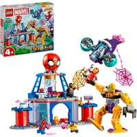 LEGO Marvel - Le QG des lanceurs de toile de l’équipe Spidey, Jouets de construction 10794