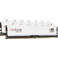 Mushkin Redline module de mémoire 16 Go 2 x 8 Go DDR4 3200 MHz, Mémoire vive Blanc, 16 Go, 2 x 8 Go, DDR4, 3200 MHz, 288-pin DIMM, Blanc