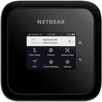 Netgear Nighthawk M6 Routeur de réseau cellulaire, WLAN-LTE-Routeur Noir, Routeur de réseau cellulaire, Noir, Portable, LCD, 6,1 cm (2.4"), Gigabit Ethernet