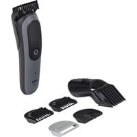 Procter & Gamble Série 5 Tout-en-Un 5520, Tondeuse Noir/gris, Gris foncé, AC/Batterie, 120 min, Batterie intégré, 5 min, Lithium-Ion (Li-Ion)