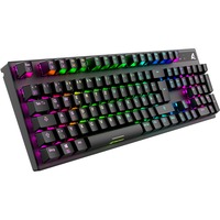 Sharkoon SKILLER SGK20, clavier gaming Noir, Layout DE, Huano Red