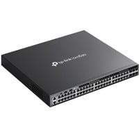 TP-Link Omada SG6654X commutateur réseau Géré L3 Gigabit Ethernet (10/100/1000) 1U Noir, Switch Géré, L3, Gigabit Ethernet (10/100/1000), Grille de montage, 1U