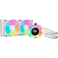 be quiet! Light Loop IO LCD 240, Watercooling Blanc, Connecteur de ventilateur PWM à 4 broches