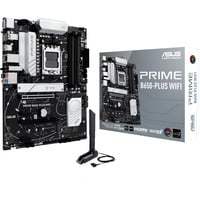 ASUS PRIME B650-PLUS WIFI AMD B650 Emplacement AM5 ATX carte mère socket AM5 Noir/Argent, AMD, Emplacement AM5, AMD Ryzen 7000 Series, AMD Ryzen 8000 Series, AMD Ryzen 9000 Series, Emplacement AM5, DDR5-SDRAM, 192 Go