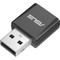 ASUS USB-BE 92 Nano, Adaptateur WLAN Noir