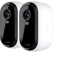 Arlo Essential 2K caméra extérieure, Caméra de surveillance Blanc/Noir