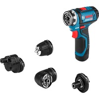 Bosch Perceuse-visseuse sans fil GSR 12V-15 FC Professional, 12 volts, Tournevis Bleu/Noir