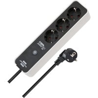 Brennenstuhl Multiprise Connect Ecolor WLAN 3 prises Blanc/Noir