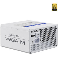 Chieftec Vega PPG-1000-CW unité d'alimentation d'énergie 1000 W 24-pin ATX ATX Blanc alimentation Blanc, 1000 W, 100 - 240 V, 50/60 Hz, 12 A, 100 W, 1000 W