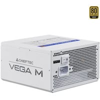 Chieftec Vega PPG-1000-CW unité d'alimentation d'énergie 24-pin ATX ATX Blanc alimentation modulaire 1000 watt Blanc, 1x 12V-2x6, 4x PCIe, 1000 W, 100 - 240 V, 50/60 Hz, 12 A, 100 W, 1000 W