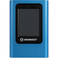 Kingston IronKey Vault Privacy 80 480 Go SSD externe Bleu/Noir