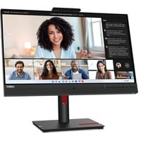 Lenovo ThinkVision T24mv-30 Moniteur 23.8" Noir, 1x DisplayPort, 1x HDMI, 2x USB-C, 4x USB-A, 1x RJ-45, 60,5 cm (23.8"), 1920 x 1080 pixels, Full HD, LED, 6 ms, Noir