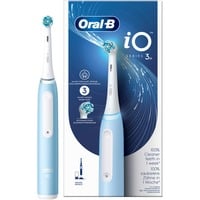 Procter & Gamble Braun iO Series 3N Adulte Brosse à dents vibrante Bleu clair, Blanc, Brosse a dents electrique Bleu, Adulte, Brosse à dents vibrante, Soin quotidien, Bleu clair, Blanc, 2 min, Bleu, Blanc