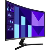 Samsung Moniteur Essential S32D396GAU 32" incurvé Noir, 1x HDMI, 1x VGA, 81,3 cm (32"), 1920 x 1080 pixels, Full HD, LCD, 4 ms, Noir