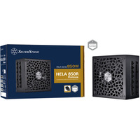 SilverStone HELA 850R Platinum, alimentation modulaire 850 watt Noir, 3x PCIe, 4x PCIe, Gestion des câbles