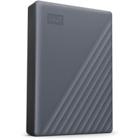 WD My Passport 6TB, USB-C, Disque dur Gris