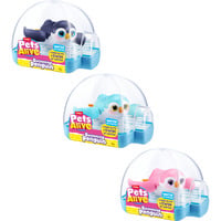 ZURU Pets Alive - Swimming Penguin, Figurine Pets Alive Swimming Penguin, Animal de bain, Garçon/Fille, 3 an(s), Couleurs assorties