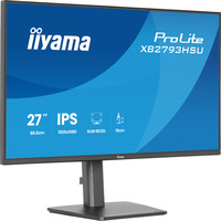iiyama ProLite XB2793HSU-B1 27" Moniteur Noir (Mat), 1x DisplayPort, 1x HDMI, 2x USB-A, 120 Hz
