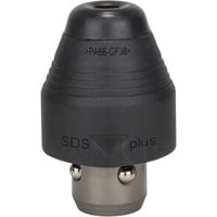 Bosch Mandrins sans clé SDS plus Quick-Change, Chuck Mandrin plus SDS, SDS-plus, Métal, Noir, Bosch GBH 2-24 DF, GBH 2-26 DFR, GBH 2-26 DFR + DMF 10 Zoom, GBH 2-28 DFV, GBH 3-28 DFR, GBH 4-32..., 1 pièce(s)