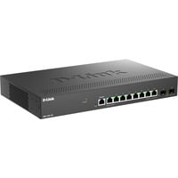 D-Link DMS-1250-10S/E commutateur réseau Géré 2.5G Ethernet (100/1000/2500) Noir, Switch Noir, Géré, 2.5G Ethernet (100/1000/2500), Grille de montage