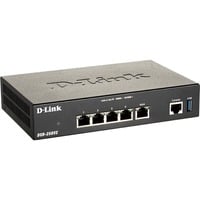 D-Link DSR-250V2 routeur sans fil Gigabit Ethernet Noir 802.11g, Ethernet/LAN, Noir, Routeur de bureau/poteau