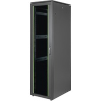 Digitus Armoire réseau de série Unique - 600 x 800 mm (lxp), Armoire informatique Noir, Rack autonome, 42U, 800 kg, Noir