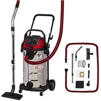 EINHELL Aspirateur eau et poussière monophasé TE-VC 2340 SACL, Aspirateur sec/humide Bourgogne/en acier inoxydable
