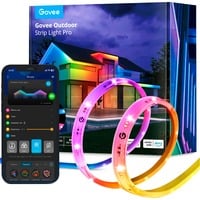 Govee Bande lumineuse LED RGBICWW pour extérieur, Bande LED 