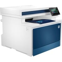 HP Color LaserJet Pro Imprimante multifonction 4302dw Laser, Impression couleur, 600 x 600 DPI, A4, Impression directe, Bleu, Blanc