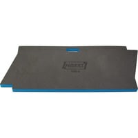 Hazet Tapis de mécanicien 195-5, Protection des genoux Gris/Bleu