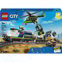 LEGO Attaque contre le train de police de la ville, Jouets de construction 