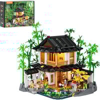 Lumibricks Maison en bambou, Jouets de construction 