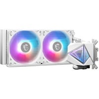 MSI MAG CoreLiquid I240 Blanc, Watercooling Blanc, Kit de refroidissement du liquide, 12 cm, Blanc