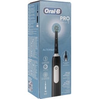 Procter & Gamble Oral-B Pro 1 Cross Action, Brosse a dents electrique Noir, Adulte, Brosse à dents rotative oscillante, Soin quotidien, Sensible, Blanchiment, Noir, 2 min, Rond