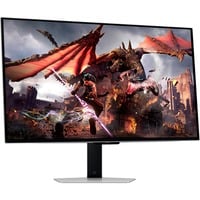 Samsung G80SD écran plat de PC 81,3 cm (32") 3840 x 2160 pixels 4K Ultra HD OLED Argent Moniteur gaming Argent, 1x DisplayPort, 2x HDMI, 2x USB-A, 240 Hz, 81,3 cm (32"), 3840 x 2160 pixels, 4K Ultra HD, OLED, 0,03 ms, Argent