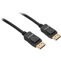 Sharkoon DisplayPort 1.4, Câble Noir, 5 mètres, 8K
