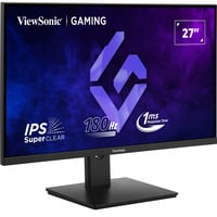 ViewSonic XG27G1 écran plat de PC 68,6 cm (27") 1920 x 1080 pixels Full HD LED Noir Moniteur gaming Noir, 1x DisplayPort, 2x HDMI, 180 Hz, 68,6 cm (27"), 1920 x 1080 pixels, Full HD, LED, Noir