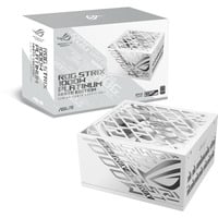 ASUS ROG -STRIX-1000P-GAMING-WHITE unité d'alimentation d'énergie 20+4 pin ATX ATX Blanc alimentation  modulaire 1000 watt Blanc, 4x PCIe, 1000 W, 100 - 240 V, Actif, 130 W, 1000 W, 130 W