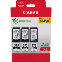Canon 5437C004 cartouche d'encre 3 pièce(s) Original Rendement élevé (XL) Noir, Cyan, Magenta, Jaune Rendement élevé (XL), Noir, Cyan, Magenta, Jaune, 3 pièce(s), Value pack