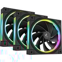 DeepCool FL12R ventilateurs de boîtier RGB  Noir, 3 pièces, 120 x 120 x 25 mm, PWM