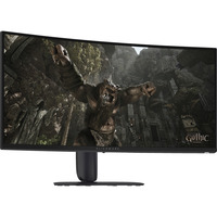Dell Alienware AW3426DWM 34" Moniteur UltraWide gaming incurvé Noir, 1x DisplayPort, 2x HDMI, 1x USB-C, 1x USB-A, 240 Hz