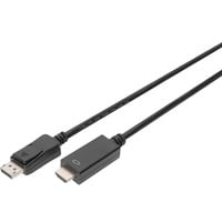 Digitus Câble adaptateur DisplayPort > HDMI 4K Noir