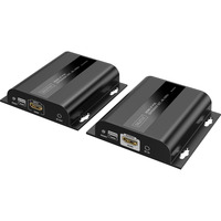 Digitus Kit d'extension HDMI IP PoE Noir