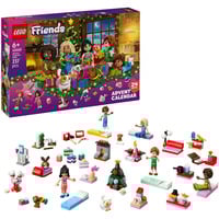 LEGO Friends Le calendrier de l’Avent 2025, Jouets de construction Jeu de construction, 6 an(s), Plastique, 237 pièce(s), 365 g